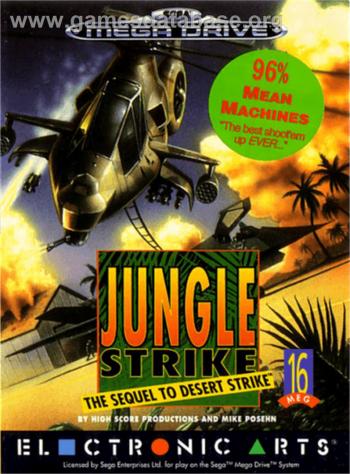 Cover Jungle Strike for Genesis - Mega Drive